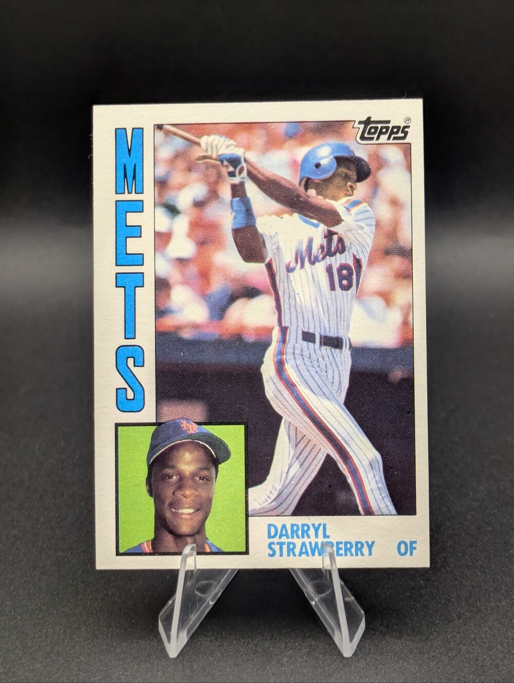 1984 Topps Baseball Darryl Strawberry 8x All-Star New York Mets Rookie RC #182